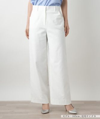 ワイドパンツ【Ｌｅｉｌｉａｎ　ＷＨＩＴＥ　ＬＡＢＥＬ】