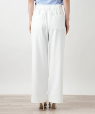 ワイドパンツ【Ｌｅｉｌｉａｎ　ＷＨＩＴＥ　ＬＡＢＥＬ】