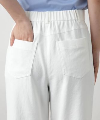 ワイドパンツ【Ｌｅｉｌｉａｎ　ＷＨＩＴＥ　ＬＡＢＥＬ】
