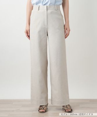 ワイドパンツ【Ｌｅｉｌｉａｎ　ＷＨＩＴＥ　ＬＡＢＥＬ】