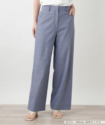 ＜Leilian (Women)＞ワイドパンツ【Ｌｅｉｌｉａｎ　ＷＨＩＴＥ　ＬＡＢＥＬ】