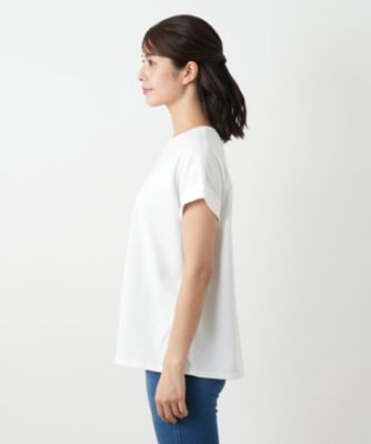 ロゴ刺繍Tシャツ【Leilian WHITE LABEL