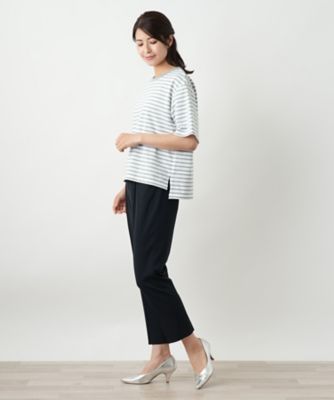 ボーダーカットソー【Ｌｅｉｌｉａｎ　ＷＨＩＴＥ　ＬＡＢＥＬ】