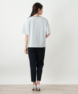 ボーダーカットソー【Ｌｅｉｌｉａｎ　ＷＨＩＴＥ　ＬＡＢＥＬ】