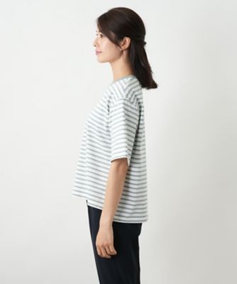 ボーダーカットソー【Ｌｅｉｌｉａｎ　ＷＨＩＴＥ　ＬＡＢＥＬ】