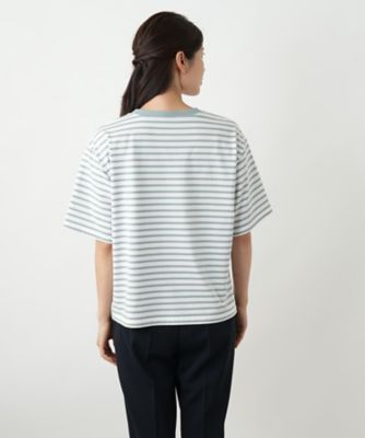 ボーダーカットソー【Ｌｅｉｌｉａｎ　ＷＨＩＴＥ　ＬＡＢＥＬ】