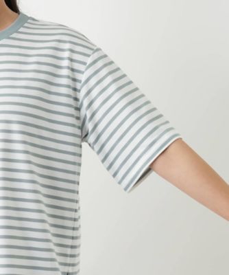 ボーダーカットソー【Ｌｅｉｌｉａｎ　ＷＨＩＴＥ　ＬＡＢＥＬ】
