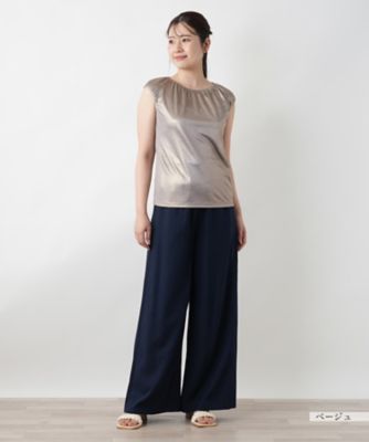 キャップスリーブトップス【Ｌｅｉｌｉａｎ　ＷＨＩＴＥ　ＬＡＢＥＬ】