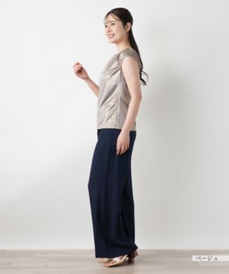 キャップスリーブトップス【Ｌｅｉｌｉａｎ　ＷＨＩＴＥ　ＬＡＢＥＬ】
