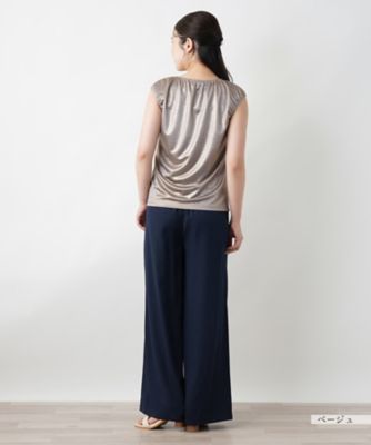 キャップスリーブトップス【Ｌｅｉｌｉａｎ　ＷＨＩＴＥ　ＬＡＢＥＬ】