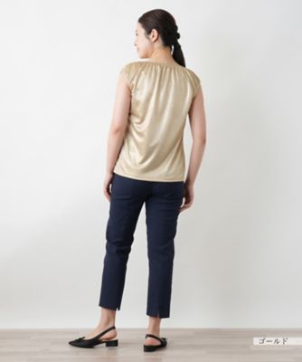キャップスリーブトップス【Ｌｅｉｌｉａｎ　ＷＨＩＴＥ　ＬＡＢＥＬ】