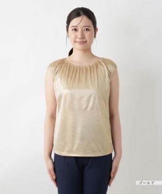 キャップスリーブトップス【Ｌｅｉｌｉａｎ　ＷＨＩＴＥ　ＬＡＢＥＬ】