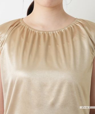 キャップスリーブトップス【Ｌｅｉｌｉａｎ　ＷＨＩＴＥ　ＬＡＢＥＬ】