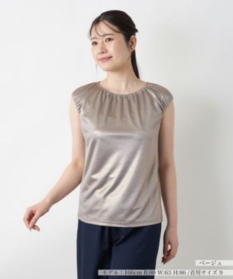 キャップスリーブトップス【Ｌｅｉｌｉａｎ　ＷＨＩＴＥ　ＬＡＢＥＬ】