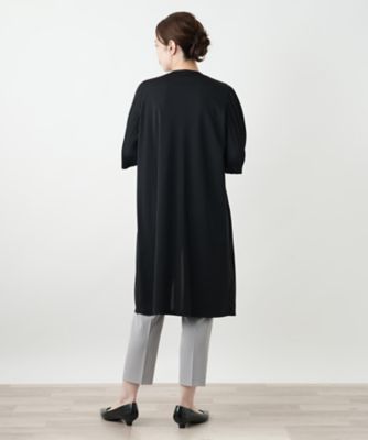 プリーツロングジャケット【Leilian WHITE