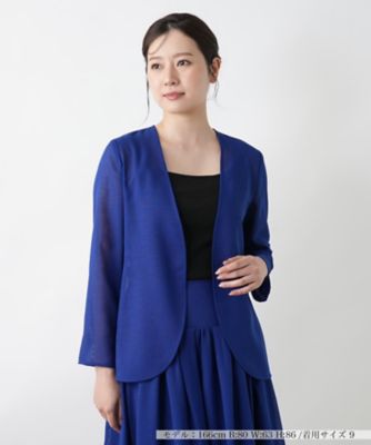 ＜BOURGE (Women)＞【店舗人気】ノーカラージャケット