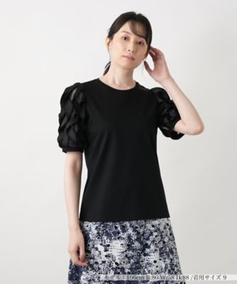 【店舗人気】バルーンスリーブ切替カットソー