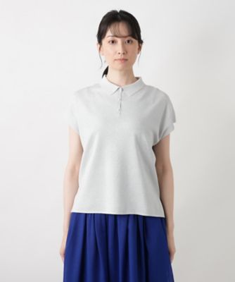 【店舗人気】ラメニットポロシャツ