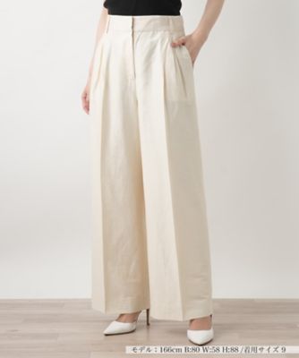 ＜BOURGE (Women)＞【店舗人気】センタープレスパンツ