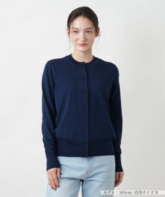 ＜BOURGE (Women)＞クルーネックカーディガン