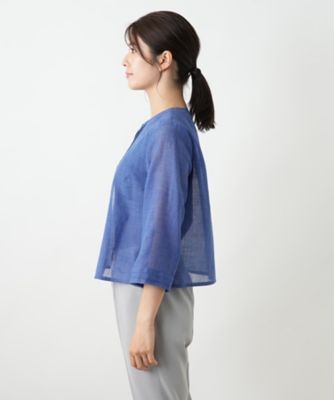 ノーカラージャケット【Ｌｅｉｌｉａｎ　ＷＨＩＴＥ　ＬＡＢＥＬ】