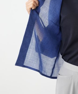 ノーカラージャケット【Ｌｅｉｌｉａｎ　ＷＨＩＴＥ　ＬＡＢＥＬ】