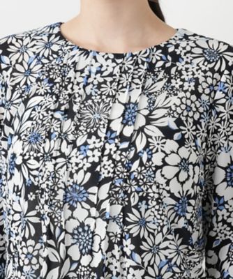 フラワープリントカットソー【Ｌｅｉｌｉａｎ　ＷＨＩＴＥ　ＬＡＢＥＬ】