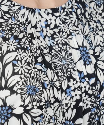 フラワープリントカットソー【Ｌｅｉｌｉａｎ　ＷＨＩＴＥ　ＬＡＢＥＬ】
