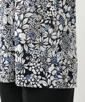 フラワープリントカットソー【Ｌｅｉｌｉａｎ　ＷＨＩＴＥ　ＬＡＢＥＬ】
