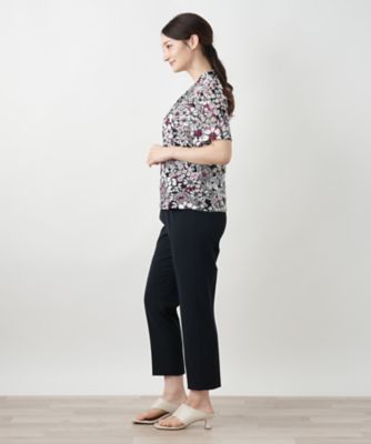 フラワープリントカットソー【Ｌｅｉｌｉａｎ　ＷＨＩＴＥ　ＬＡＢＥＬ】