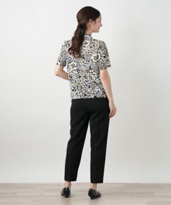 フラワープリントカットソー【Ｌｅｉｌｉａｎ　ＷＨＩＴＥ　ＬＡＢＥＬ】