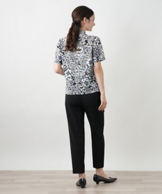 フラワープリントカットソー【Ｌｅｉｌｉａｎ　ＷＨＩＴＥ　ＬＡＢＥＬ】