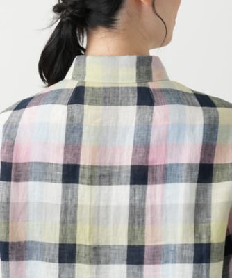 チェックブラウス【Ｌｅｉｌｉａｎ　ＷＨＩＴＥ　ＬＡＢＥＬ】