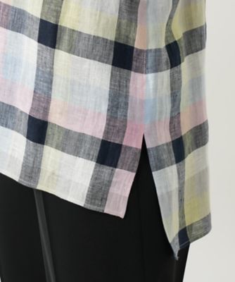 チェックブラウス【Ｌｅｉｌｉａｎ　ＷＨＩＴＥ　ＬＡＢＥＬ】