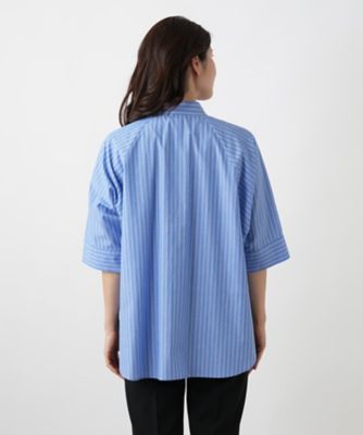ストライプドルマンブラウス【Ｌｅｉｌｉａｎ　ＷＨＩＴＥ　ＬＡＢＥＬ】
