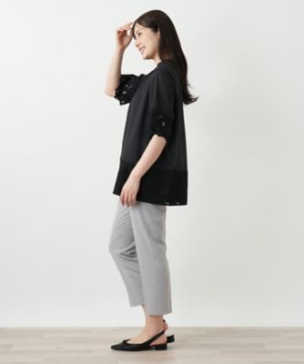 レースブラウス【Ｌｅｉｌｉａｎ　ＷＨＩＴＥ　ＬＡＢＥＬ】