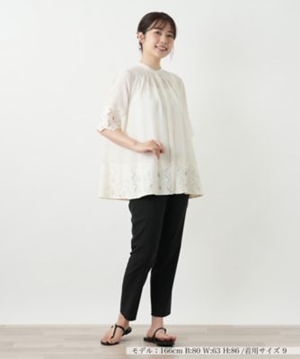 レースブラウス【Ｌｅｉｌｉａｎ　ＷＨＩＴＥ　ＬＡＢＥＬ】