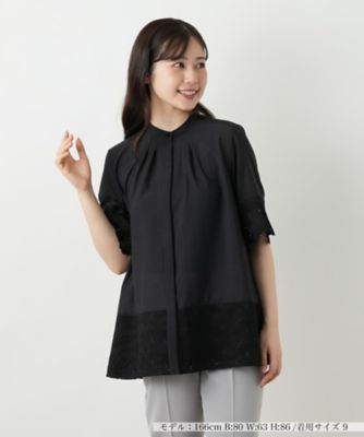 レースブラウス【Ｌｅｉｌｉａｎ　ＷＨＩＴＥ　ＬＡＢＥＬ】