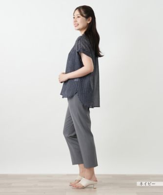 ストライプブラウス【Ｌｅｉｌｉａｎ　ＷＨＩＴＥ　ＬＡＢＥＬ】