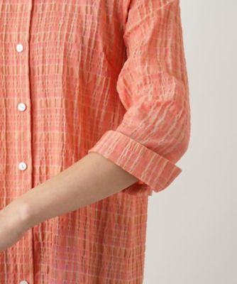 七分袖ブラウス【Ｌｅｉｌｉａｎ　ＷＨＩＴＥ　ＬＡＢＥＬ】