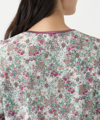 小花柄カットソー【Ｌｅｉｌｉａｎ　ＷＨＩＴＥ　ＬＡＢＥＬ】