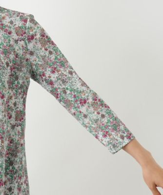 小花柄カットソー【Ｌｅｉｌｉａｎ　ＷＨＩＴＥ　ＬＡＢＥＬ】