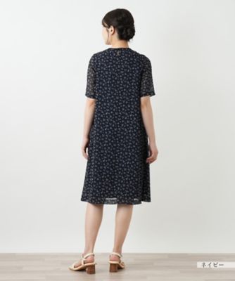 Leilian WHITELABEL レリアン レディース　ワンピース プリントフレアワンピース【Leilian WHITE LABEL】|レリアン