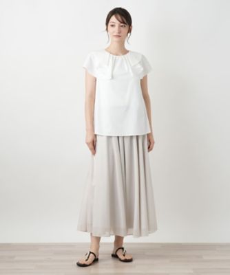 【店舗人気】ラッフルブラウス