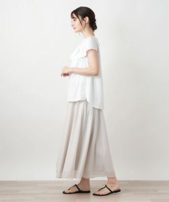 【店舗人気】ラッフルブラウス