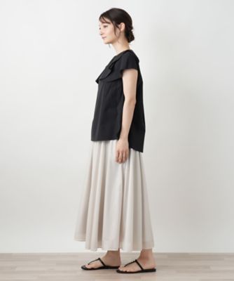 【店舗人気】ラッフルブラウス