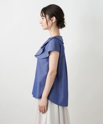 【店舗人気】ラッフルブラウス