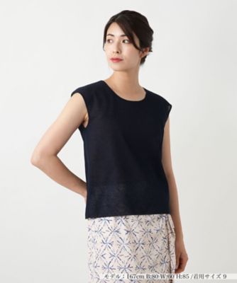 BOURGE (Women)/ブールジュ ノースリーブニット