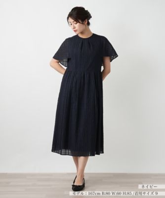 【店舗人気】チェックフレアワンピース
