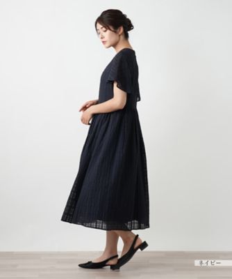 【店舗人気】チェックフレアワンピース